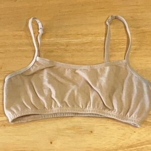 Tan Girls Bralette